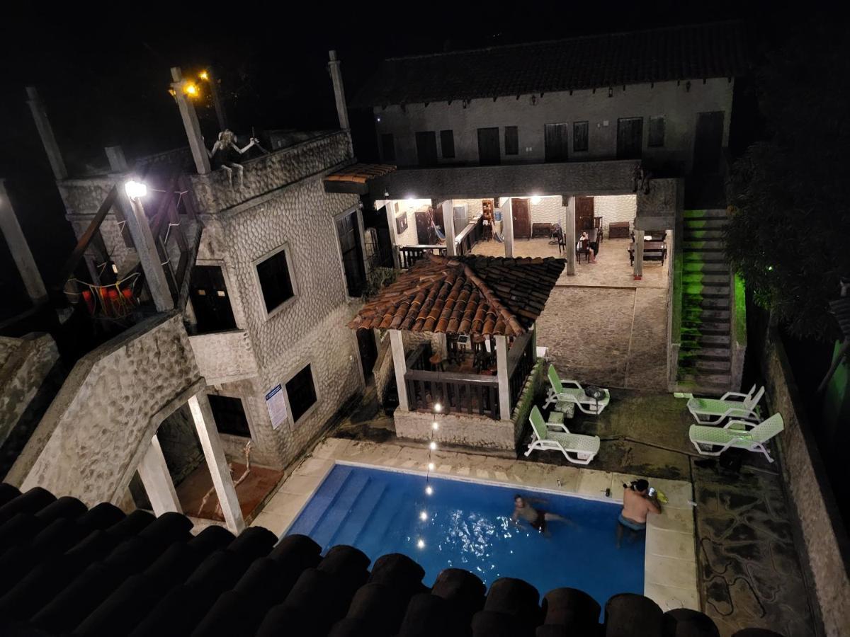 Hostal Casa De Las Gargolas Amapala Eksteriør bilde