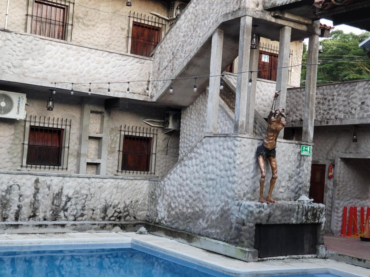 Hostal Casa De Las Gargolas Amapala Eksteriør bilde